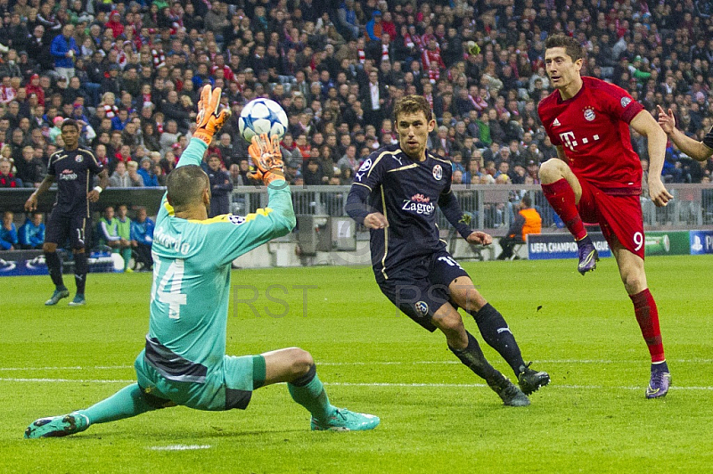 GER, UEFA CL,  FC Bayern Muenchen (GER) vs. GNK Dinamo Zagreb (CRO)