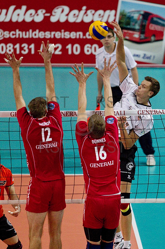 GER, 1.BL Volleyball, Generali Haching vs. Berlin Recycling Voll