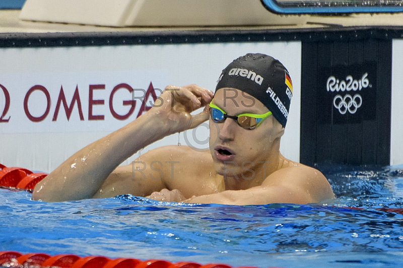 BRA, Olympia 2016 Rio, Schwimmen 200 Meter Freistiel, Vorlauf 5