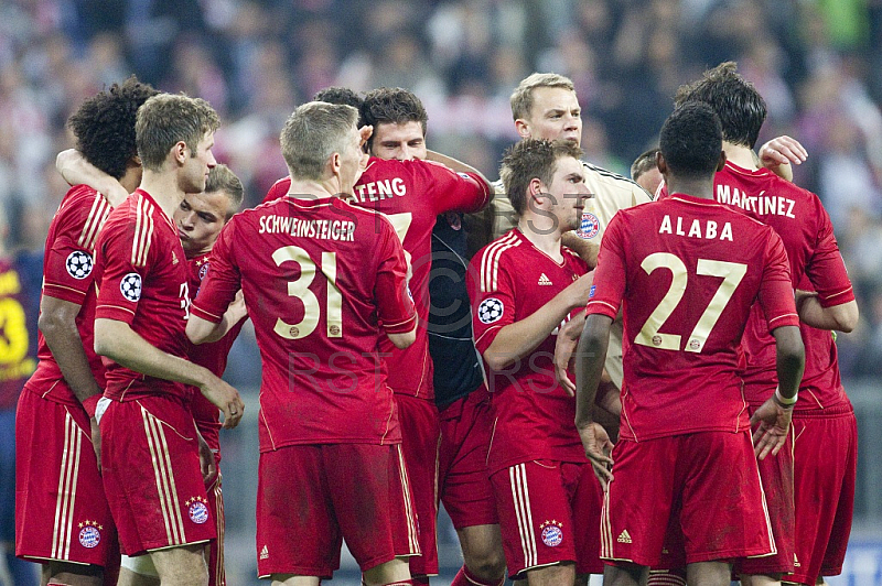 GER, UEFA CL, FC Bayern Muenchen vs. FC Barcelona