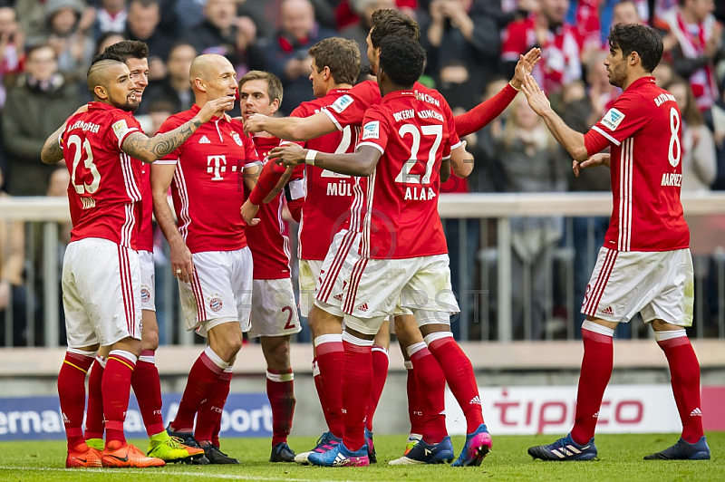 GER, 1.FBL,  FC Bayern Muenchen vs. Eintracht Frankfurt