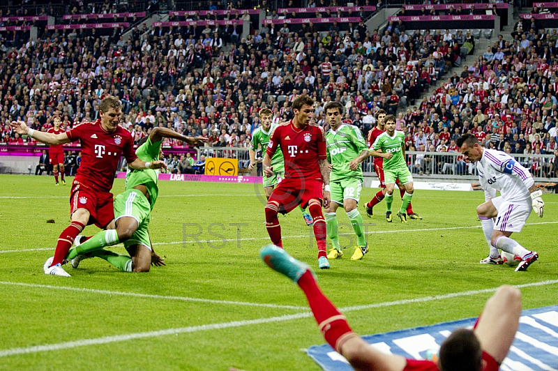 GER, 1.FBL,  FC Bayern Muenchen vs. VFL Wolfsburg