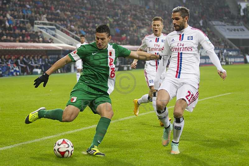 GER, 1.FBL,  FC Augsburg vs. Hamburger SV