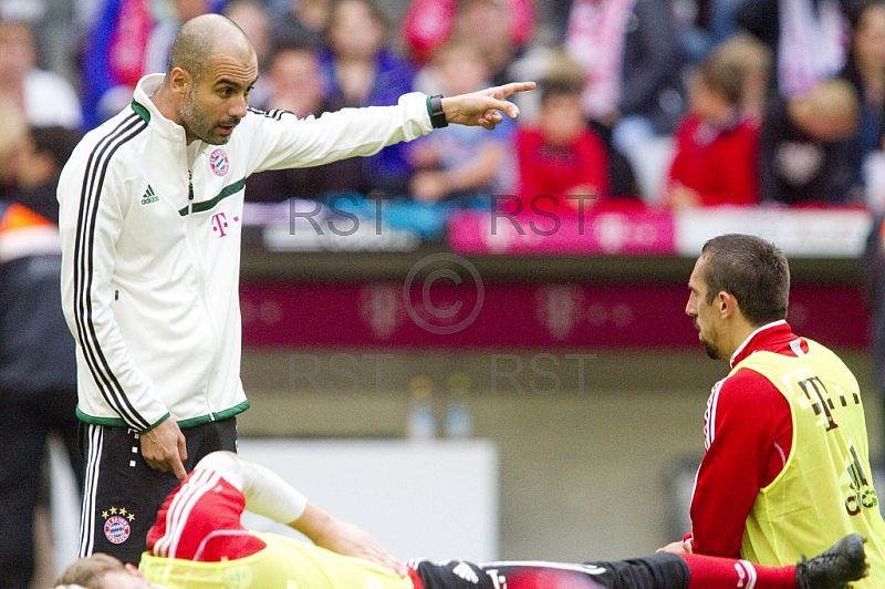 GER, 1.FBL,  Erstes Training mit Pep Guardiola