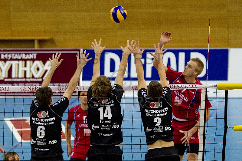 GER, 1.BL Volleyball, Generali Haching vs. NETZHOPPERS KW-Besten