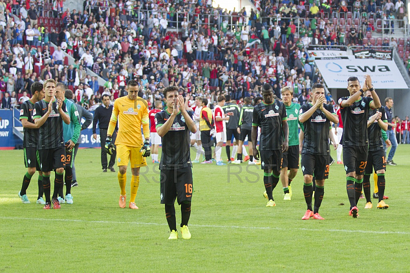 GER, 1.FBL,  FC Augsburg vs. SV Werder Bremen