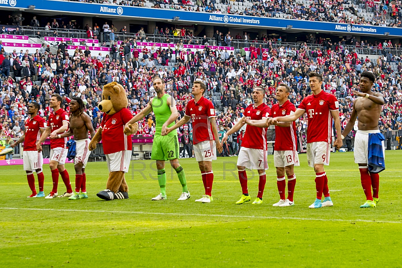 GER, 1.FBL,  FC Bayern Muenchen vs. Darmstadt 98