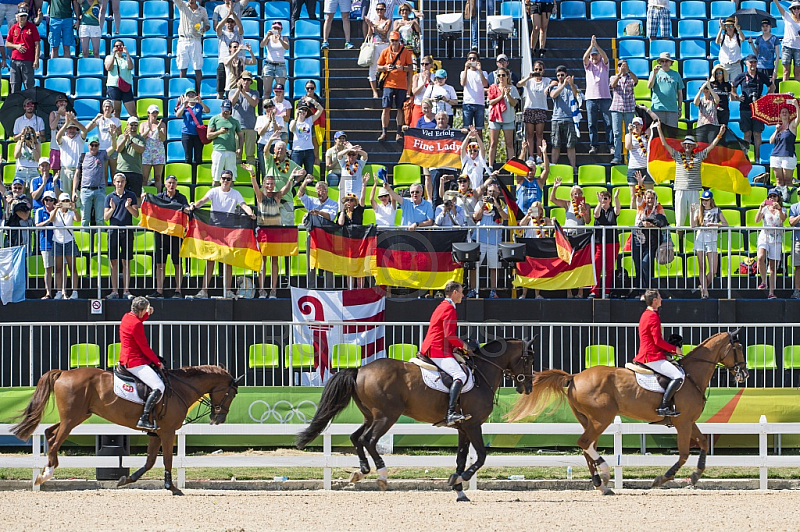 BRA, Olympia 2016 Rio, Reitsport , Team Springen Finale