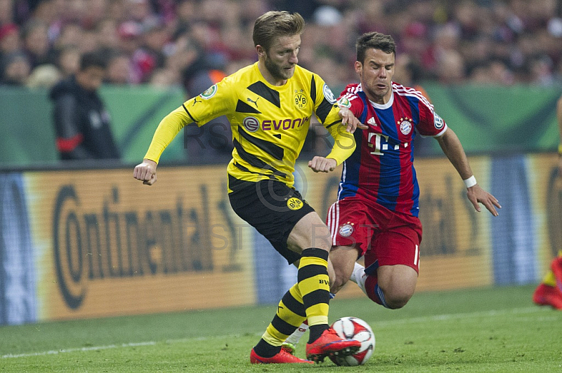 GER, DFB Pokal Halbfinale,  FC Bayern Muenchen vs. Borussia Dortmund