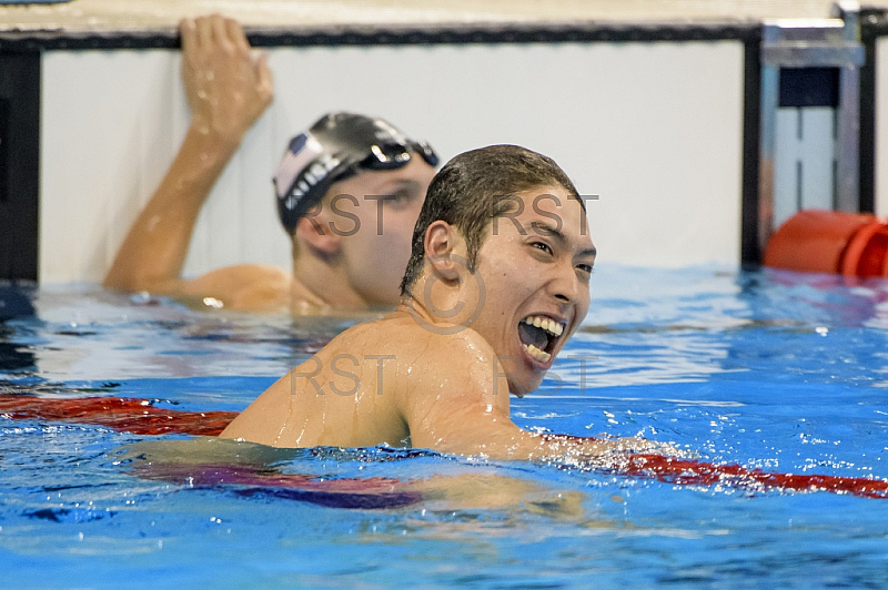 BRA, Olympia 2016 Rio,  Finale Schwimmen 4 x 100 Meter Lagen 