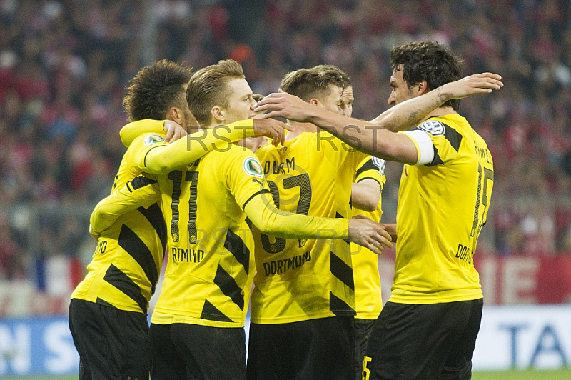 GER, DFB Pokal Halbfinale,  FC Bayern Muenchen vs. Borussia Dortmund