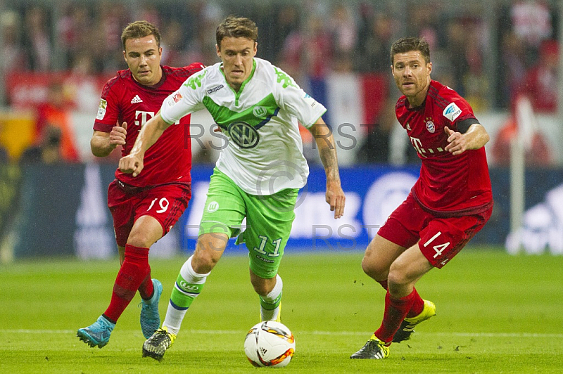 GER, 1.FBL,  FC Bayern Muenchen vs. VFL Wolfsburg