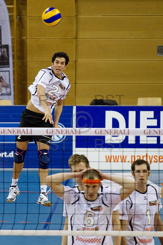 GER, 1.BL Volleyball, Generali Haching vs. Berlin Recycling Voll