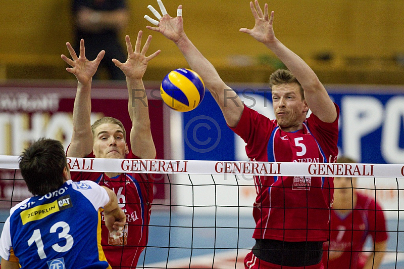 GER, 1.BL Volleyball, Generali Haching vs. VfB Friedrichshafen