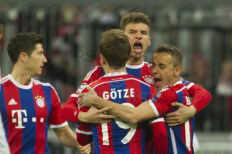 GER, UEFA CL Achtelfinale, FC Bayern Muenchen vs.  Shakhtar Donetsk