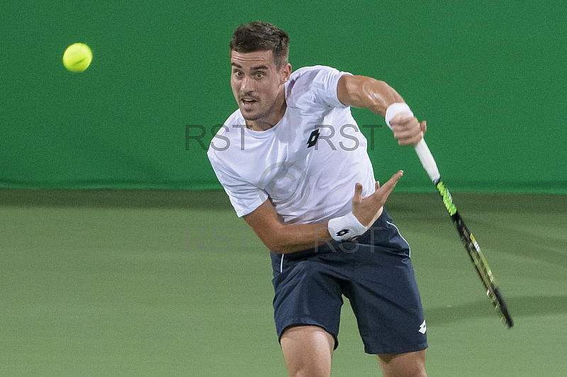 BRA, Olympia 2016 Rio, Tennis, Philipp Kohlschreiber (GER)  vs Guido Pella (ARG)