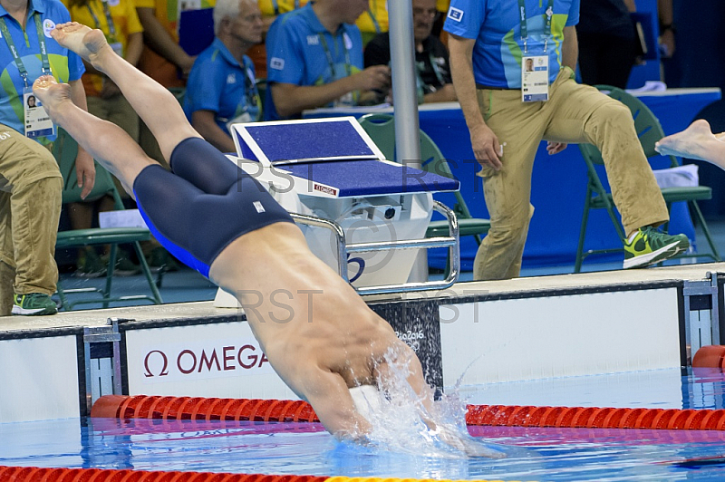 BRA, Olympia 2016 Rio, Schwimmen 200 Meter Freistiel, Vorlauf 4 