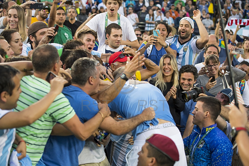 BRA, Olympia 2016 Rio, Tennis, Halbfinale Juan Martin Del Potro (ARG) vs. Rafael Nadal (ESP)