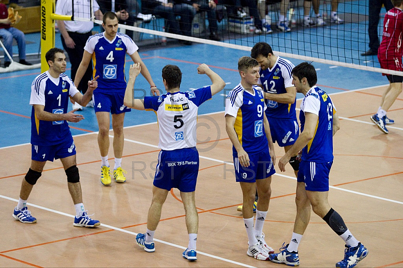 GER, 1.BL Volleyball Play Off, Generali Haching vs. VfB Friedric