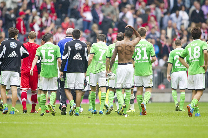 GER, 1.FBL,  FC Bayern Muenchen vs . VfL Wolfsburg