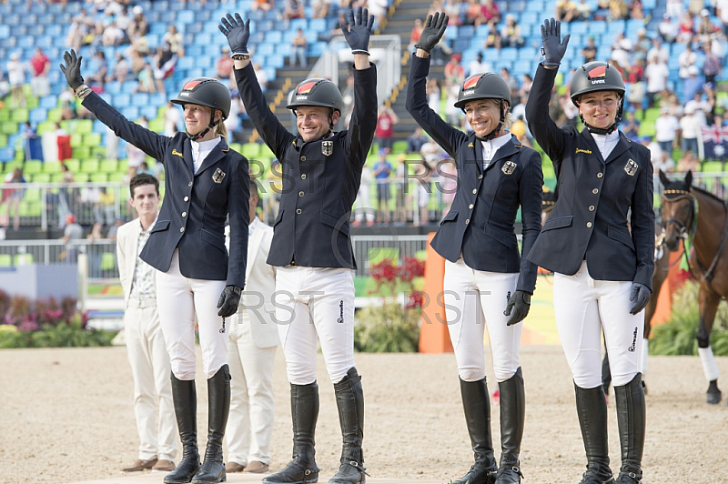 BRA, Olympia 2016 Rio, Pferdesport Finale Springen - Vielseitigkeitsreiten Tag 4