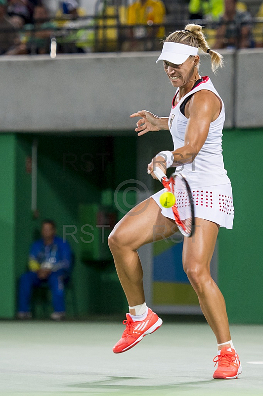 BRA, Olympia 2016 Rio, Tennis, Finale Monica Puig (PUR) vs. Angelique Kerber (GER) 