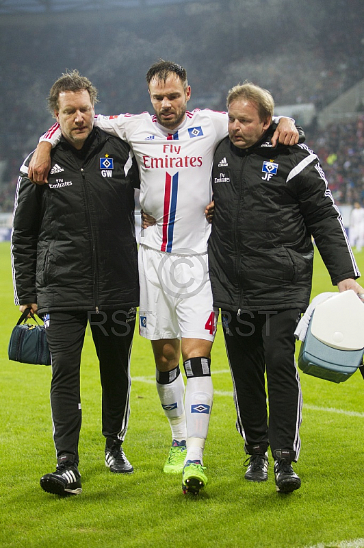 GER, 1.FBL,  FC Augsburg vs. Hamburger SV