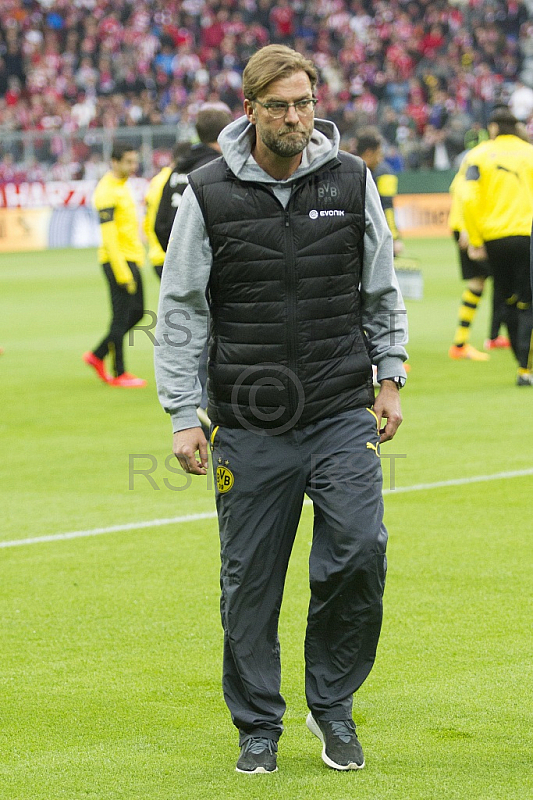 GER, DFB Pokal Halbfinale,  FC Bayern Muenchen vs. Borussia Dortmund