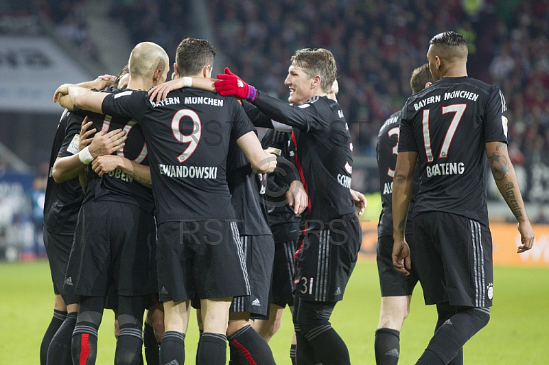 GER, 1.FBL,  FC Augsburg vs. FC Bayern Muenchen