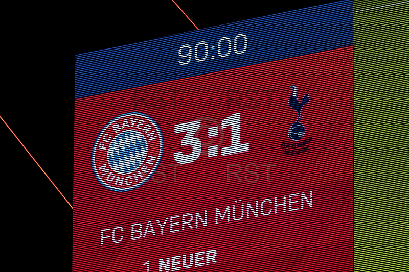 GER, UEFA CL, FC Bayern Muenchen (GER) vs Tottenham Hotspur (GBR)