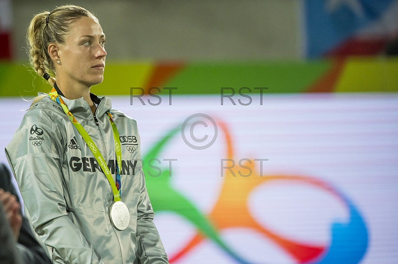 BRA, Olympia 2016 Rio, Tennis, Finale Monica Puig (PUR) vs. Angelique Kerber (GER) 