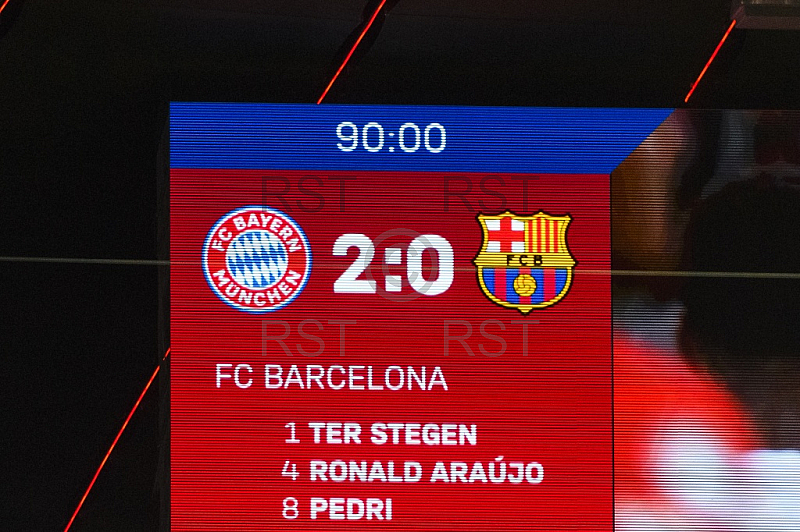 GER, UEFA CL, FC Bayern Muenchen (GER) vs FC Barcelona (ESP)