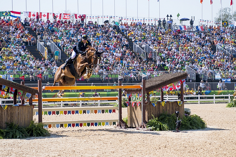 BRA, Olympia 2016 Rio, Reitsport , Team Springen Finale