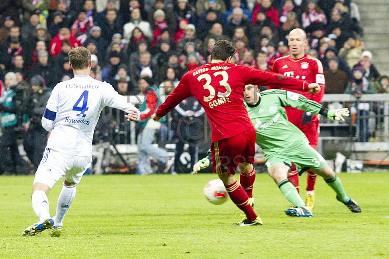 GER, 1.FBL,  FC Bayern Muenchen vs. FC Schalke 04