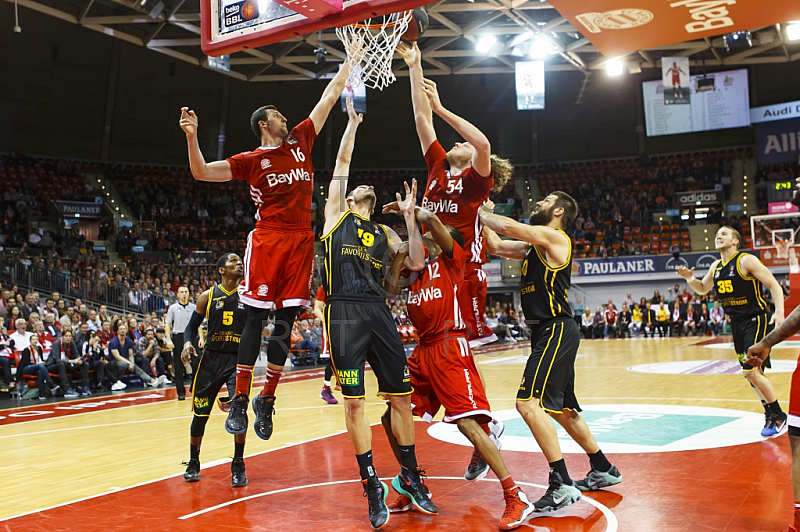 GER, Beko BBL Viertelfinale Spiel 5  , FC Bayern Muenchen vs. MHP Riesen Ludwigsburg