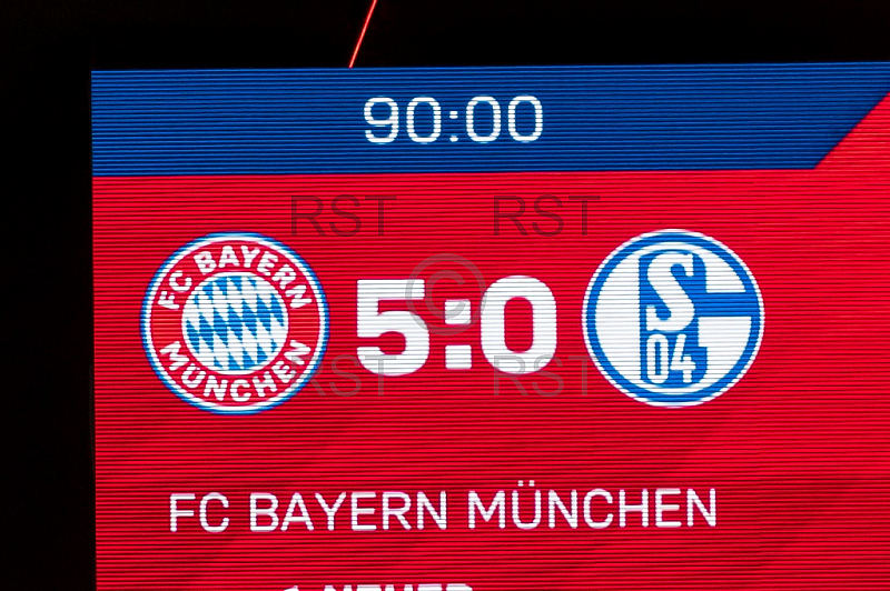 GER, 1.FBL,  FC Bayern Muenchen vs. FC Schalke 04