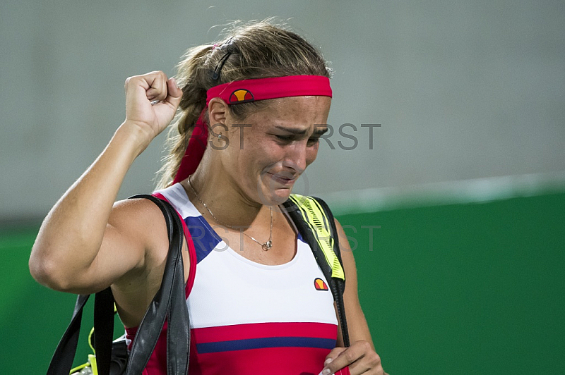 BRA, Olympia 2016 Rio, Tennis, Finale Monica Puig (PUR) vs. Angelique Kerber (GER) 