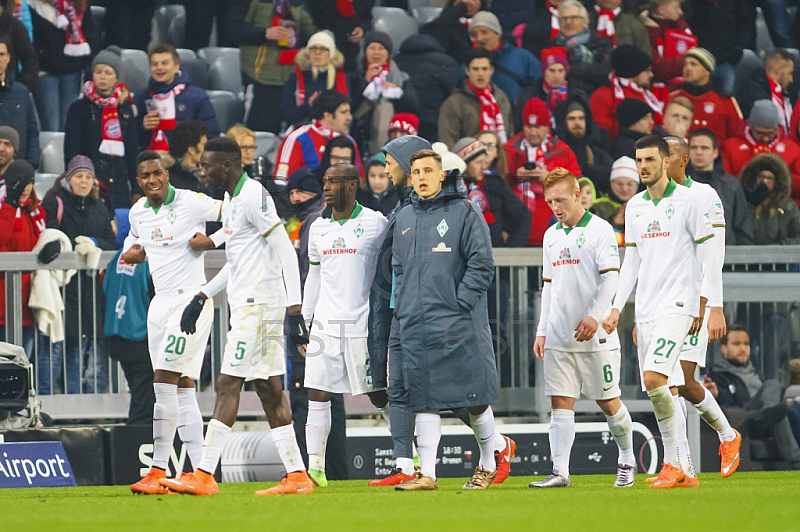 GER, 1.FBL,  FC Bayern Muenchen vs. SV Werder Bremen