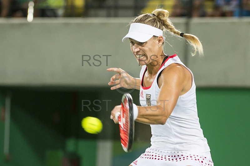 BRA, Olympia 2016 Rio, Tennis, Finale Monica Puig (PUR) vs. Angelique Kerber (GER) 