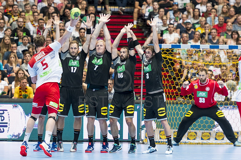 GER, Handball Laenderpiel Herren, Deutschland vs Norwegen