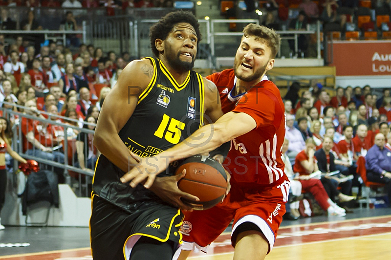 GER, Beko BBLPlayoff  , FC Bayern Muenchen vs. MHP RIESEN Ludwigsburg