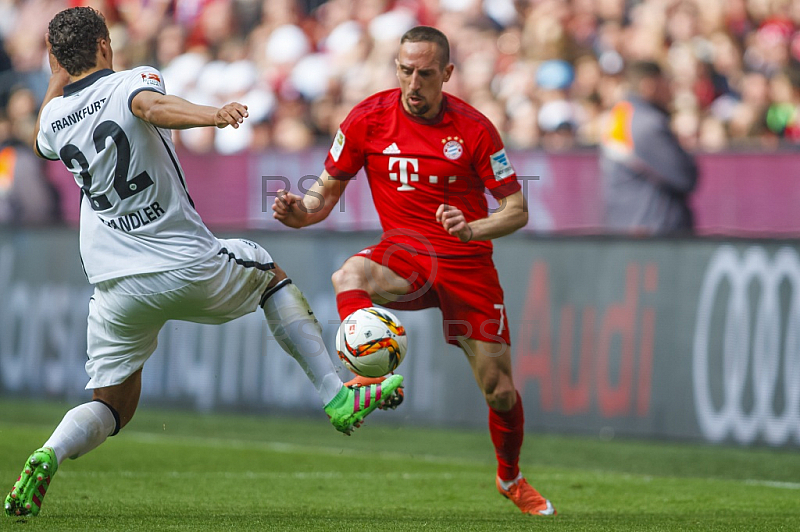 GER, 1.FBL,  FC Bayern Muenchen vs. Eintracht Frankfurt