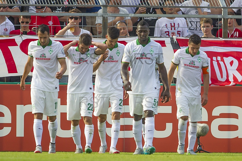 GER, DFB Pokal ,  Wuerzburger Kickers  vs. SV Werder Bremen