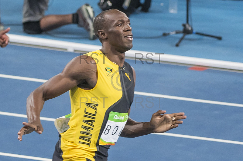 BRA, Olympia 2016 Rio, Leichtathletik, 100 meter Finale der Maenner 