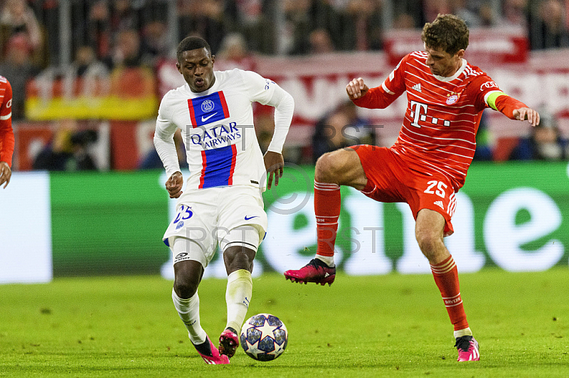 GER, UEFA CL, FC Bayern Muenchen (GER) vs Paris Saint-Germain (FRA)