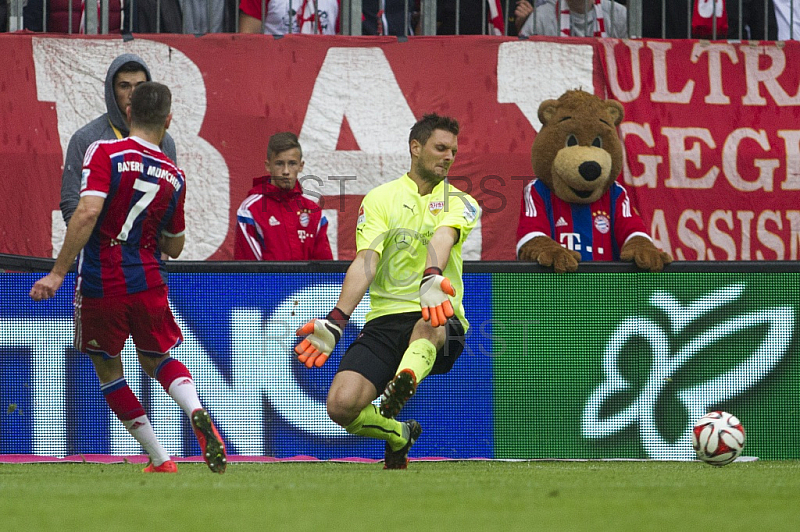 GER, 1.FBL,  FC Bayern Muenchen vs. VfB Stuttgart