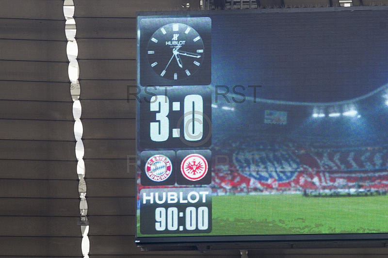 GER, 1.FBL,  FC Bayern Muenchen vs. Eintracht Frankfurt