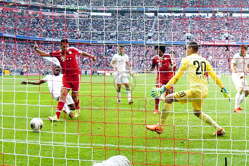 GER, 1.FBL,  FC Bayern Muenchen vs. SV Werder Bremen