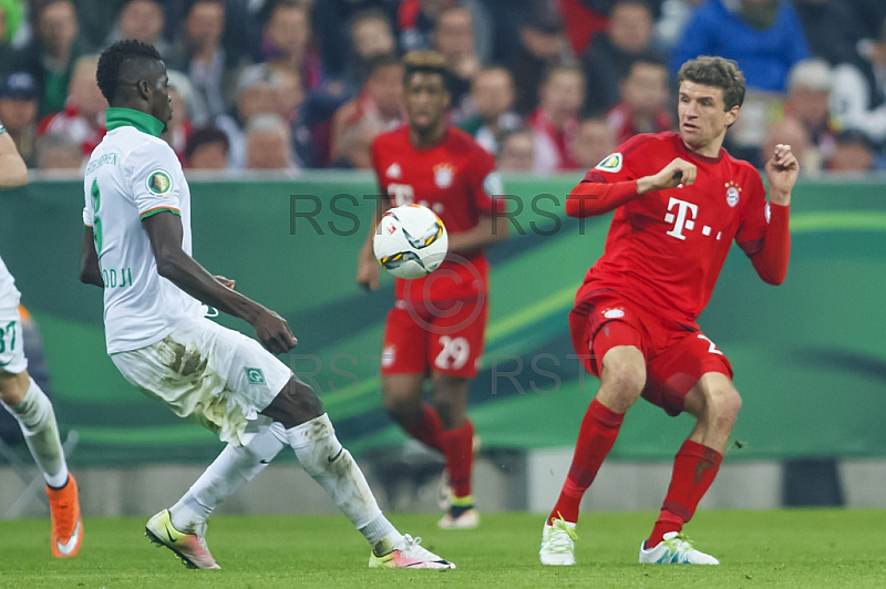 GER, DFB Pokal Halbfinale,  FC Bayern Muenchen vs. SV Werder Bremen 