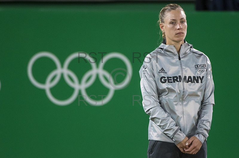 BRA, Olympia 2016 Rio, Tennis, Finale Monica Puig (PUR) vs. Angelique Kerber (GER) 